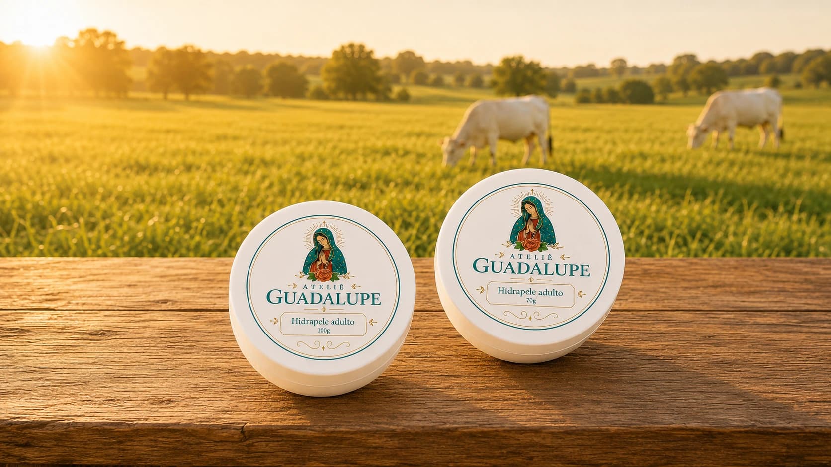 Creme natural artesanal do Ateliê Guadalupe